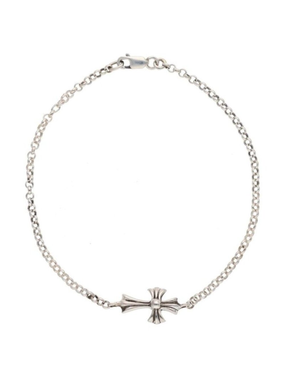 Chrome Hearts Chn Bby Fat Baby Fat Chain Silver Bracelet